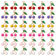 60Pcs 6 Colors Alloy Enamel Charms(FIND-TA0002-31)-3