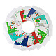 200Pcs 10 Style Christmas Theme Plastic Bakeware Bag(OPP-TA0001-05)-2