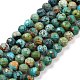Chapelets de perles en turquoise de HuBei naturelle(G-C009-A16)-1