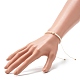 Ensemble de bracelets de perles tressées en fil de nylon réglable(BJEW-JB06450)-7