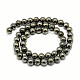 Natural Pyrite Beads Strands(G-S265-03-4mm)-3