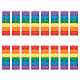 dicosmetic 20pcs 2 couleurs arc-en-ciel pendentifs acryliques opaques(MACR-DC0001-02)-1