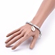 Bracelets stretch pendentif coquille cauris(BJEW-JB04057-04)-5