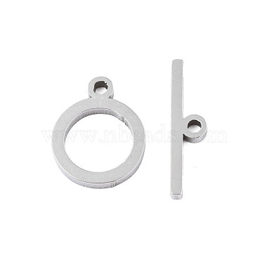 Stainless Steel Color Ring 304 Stainless Steel Toggle Clasps