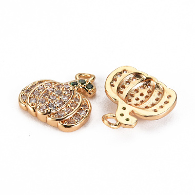 Brass Micro Pave Cubic Zirconia Charms(X-KK-S360-138A-NF)-2