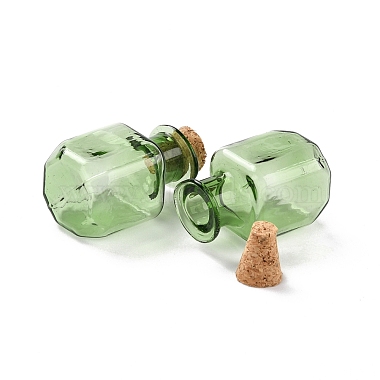 Ornement carré de bouteilles de liège en verre(GLAA-D002-04F)-2