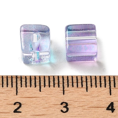 zwei Ton transparente Glasperlen(GLAA-NH0001-03F)-3