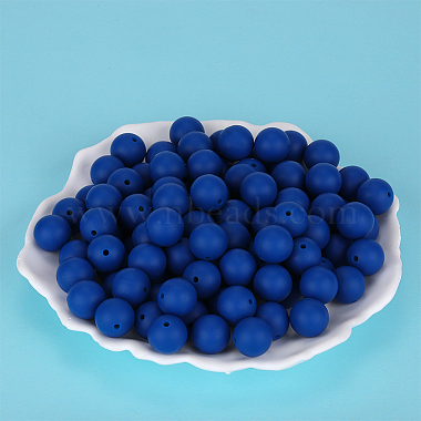 Round Silicone Focal Beads(SI-JX0046A-50)-3