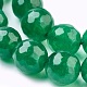 Chapelets de perles en jade de malaisie naturelle(G-K288-4mm-11)-3