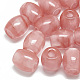 Cerise quartz perles de verre(X-G-T093-15)-1