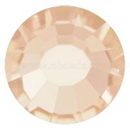 Preciosa&reg Crystal Hotfix Flatback Stones, Czech Crystal, Round(438 11 612 Chaton Rose VIVA 12 &reg), 90300 Light Peach, SS10(2.7~2.9mm)(Y-PRC-HSS10-90300)