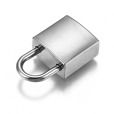 Rectangle Alloy Padlock Mini Lock with Key(PALLOY-H191-02P)-4
