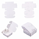 大理石のパターンの折り畳み式の創造的なクラフト紙箱(CON-CJ0001-05)-3