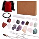 DIY Chakra Gemstone Bracelet Necklace Making Kit(DIY-SZ0008-04)-1