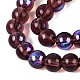 Transparent Electroplate Glass Beads Strands(EGLA-Q132-6MM-01A-09)-3