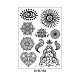 Mandala Pattern Vintage Removable Temporary Water Proof Tattoos Paper Stickers(MAND-PW0001-15H)-1