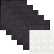BENECREAT EVA Foam Protective Pad & Large Silicone Mats, for Picture Frame, Mixed Color, 100pcs/style(AJEW-BC0001-76)