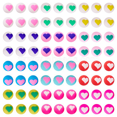100Pcs Handmade Polymer Clay Beads(CLAY-TA0001-92A)-2