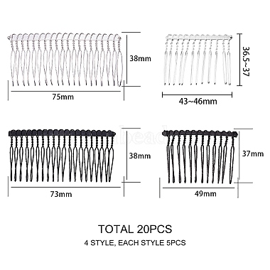 Iron Hair Comb Findings(OHAR-SC0001-01)-2