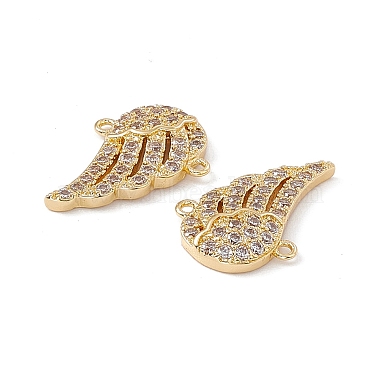 Brass Micro Pave Cubic Zirconia Connector Charms(KK-E068-VC079)-3