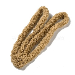 Polyester Plush Sticks, Chenille Stems, Pipe Cleaner for Doll Making, BurlyWood, 1400x17mm(DIY-Z031-01E)