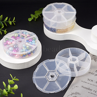Yilisi 4pcs contenants de perles en plastique(CON-YS0001-04)-8