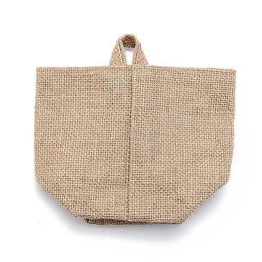 Foldable Cotton Linen Storage Basket(HJEW-O003-03B)-3