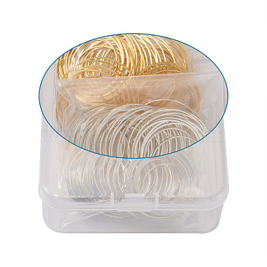Brass Linking Rings(KK-YS0001-03)-3