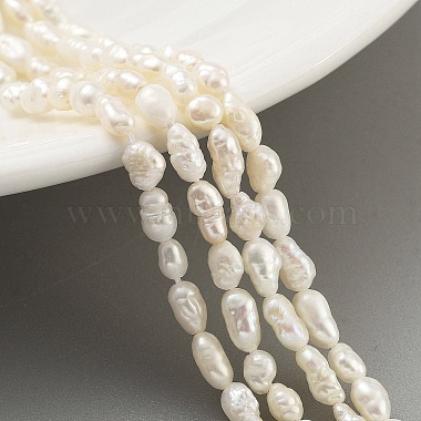 Natural Keshi Pearl Cultured Freshwater Pearl Beads Strands(PEAR-P062-25C)-2