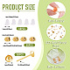 50Pcs Brass Earring Settings(KK-TA0008-38C)-4