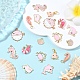 9pcs 9 styles pendentifs en alliage &eacute;maill&eacute;(ENAM-YW0008-11)-4