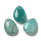 Natural Amazonite Teardrop Charms(G-M410-01-02)-1