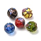Handmade Gold Sand Lampwork Beads(LAMP-K048-02)-1