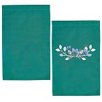 Polyester Garden Flag, for Home Garden Yard Office Decorations, Dark Cyan, 45.1x30.2x0.03cm(AJEW-WH0118-87I)