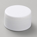 Plastic Bottle Caps, Column, White, 32x18mm, Inner Diameter: 28mm(KY-WH0056-04B)