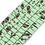 Spray Painted Synthetic Non-magnetic Hematite Bead Strands, 2-Hole, for Tile Elastic Bracelets Making, Rectangle, Aquamarine, 3~3.5x5~5.5x2~2.5mm, Hole: 0.9mm, about 123pcs/strand, 15.75 inch(40cm)(G-T124-02I-1)