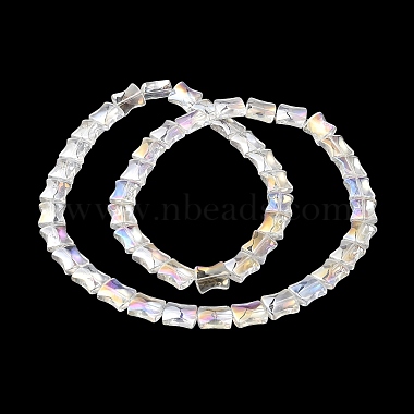 Electroplate Glass Beads Strands(EGLA-H103-01M)-4