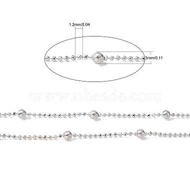 Electroplate Brass Ball Chains(CHC-L019-01S)-2