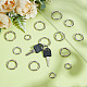 24Pcs 6 Styles Zinc Alloy Spring Gate Rings(FIND-ME0002-10)-4