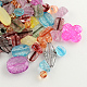 Mixed Crackle Style Transparent Acrylic Beads(MACR-R546-28)-1
