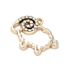 Alloy Rhinestone Pendants(ALRI-D303-05G)-2