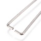 304 Stainless Steel Ice Pick Pinch Bails(X-STAS-K189-A01-S)-2