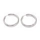 Boucles d'oreilles créoles en acier inoxydable anti-ternissement 201(EJEW-O095-05-31)-1