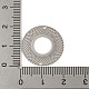 ラックメッキ真鍮中空コネクタチャーム(KKC-D001-17P)-3