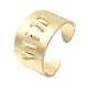 Brass Loop Ring Base(KK-CBA23C2-01G)-1