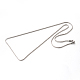 Collares de cadena de cuerda de 304 acero inoxidable(STAS-M174-008P-B)-2
