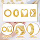 40Pcs 2 Style Alloy Bead Frame(FIND-DC0002-72)-4
