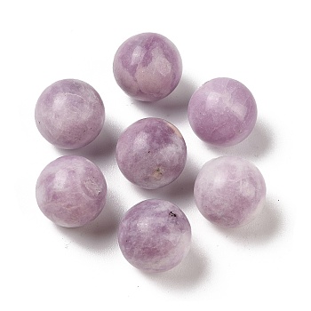 Natural Lepidolite No Hole Sphere Beads, Round, 16mm