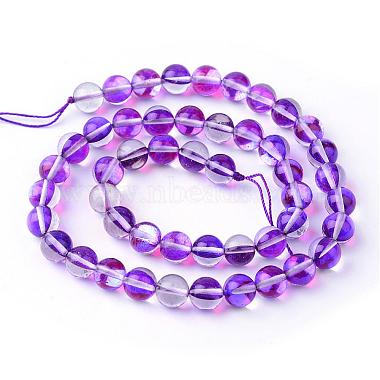 Synthetic Moonstone Beads Strands(G-R375-10mm-B)-3