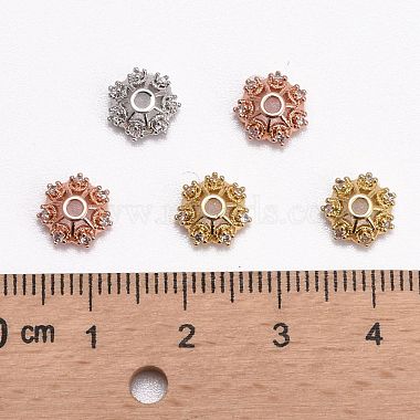 Cz Messing Micro Pave Zirkonia Blume Perlenkappen(ZIRC-L003-8mm-01)-4